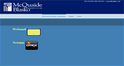 Desktop Screenshot of mail.mqblaw.com