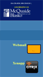 Mobile Screenshot of mail.mqblaw.com